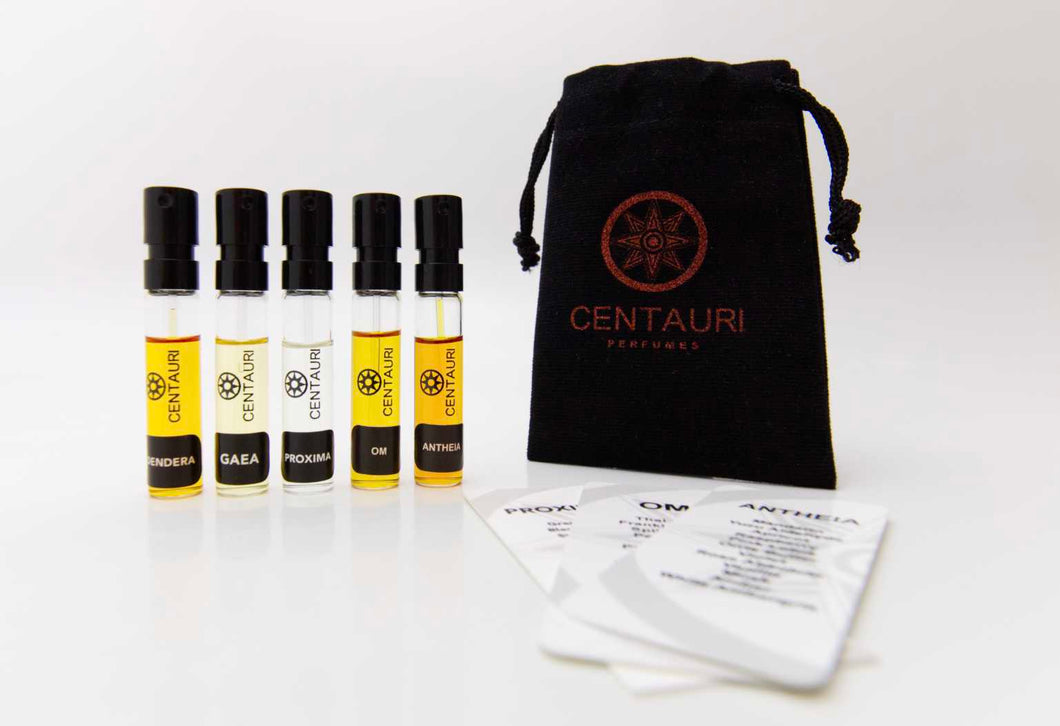 Centauri Perfumes Complete Sample Set 2ml